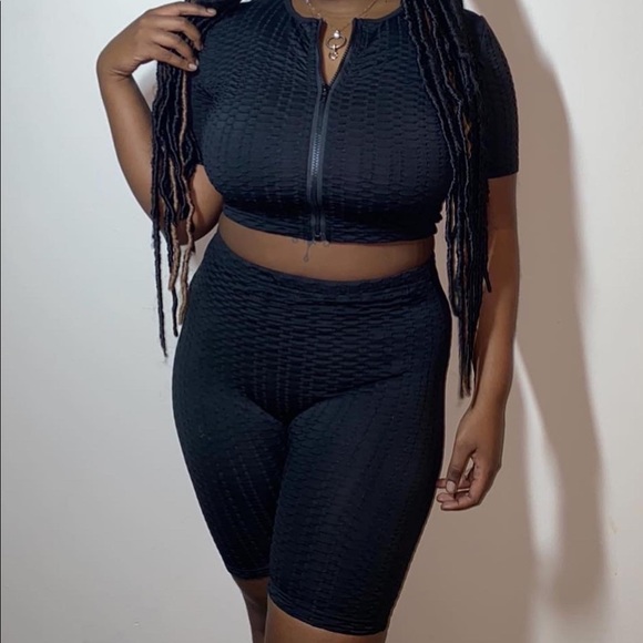 Pants - Obsidian two piece short set